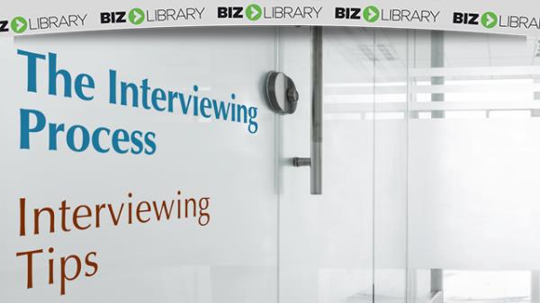 Interviewing Tips